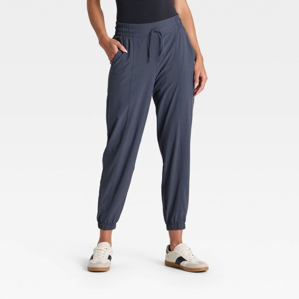 Women's Active Light Mid-Rise Joggers - All In Motion Navy Blue XL